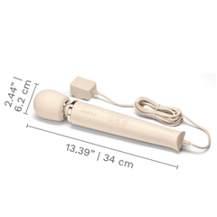 Plug-In Vibrating Massager - Cream - Dreamy Desire