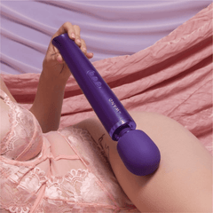 Rechargeable Vibrating Massager - Purple - Dreamy Desire