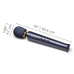Petite Rechargeable Massager - Navy - Dreamy Desire