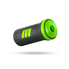 M for Men M2 Superior Stroker lying on its side, green entry opening visible at front