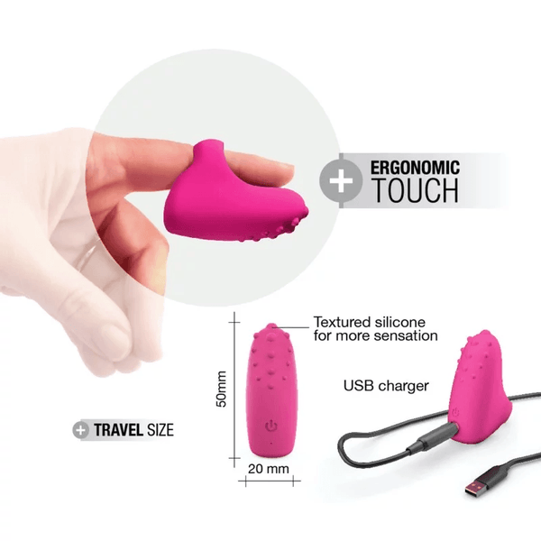 MAGIC FINGER RECHARGEABLE - PINK - Dreamy Desire