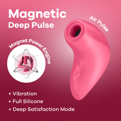 Magnetic Deep Pulse with Magnet Power Engine callout, air pulse and vibration features listed