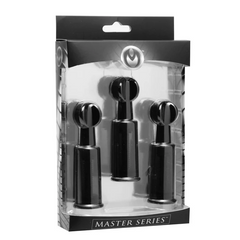 Master Series Fusion Triple Suckers displayed in black retail box packaging, front view
