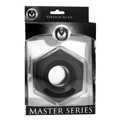 Master Series Hex C Ring packaging showing stretch-to-fit labeling, front box view
