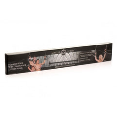 Master Series Levitate Suspension Bar retail packaging showing product name and feature list