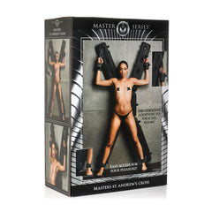 Master Series St. Andrew's Cross retail packaging box showing product imagery, front angle