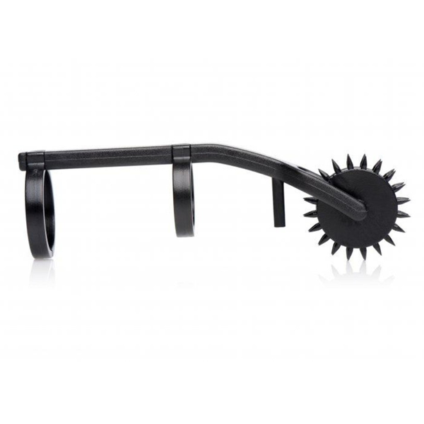 Master Series Thorn Double Finger Pinwheel in matte black, side profile view