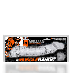 Muscle Bandit slim cocksheath in retail packaging with AdjustFit insert included