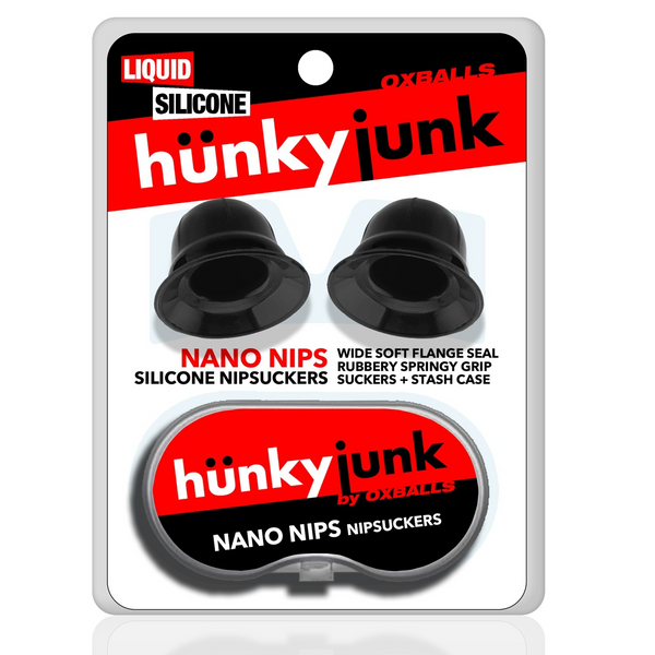 Nano Nips nipsuckers retail packaging displaying product details and included stash case, by Oxballs