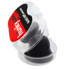 Nano Nips nipsuckers stored in clear plastic clamshell stash case with Hunkyjunk branded label