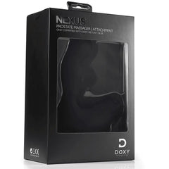 Nexus prostate massager attachment box showing Doxy Die Cast 3 compatibility label