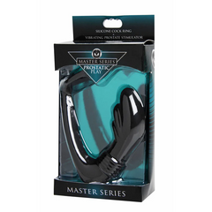 Nova Prostate Stim & Cock Ring in Master Series Prostatic Play retail box, teal interior