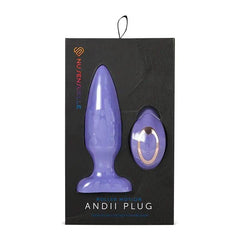 Nu Sensuelle - Andii Roller Motion Butt Plug (Ultra Violet) - Dreamy Desire