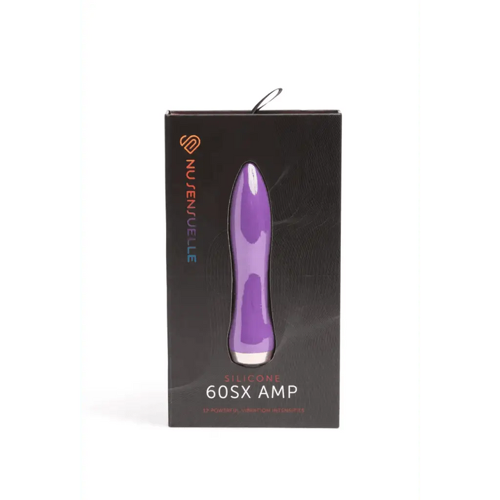 Nu Sensuelle 60SX Amp Silicone Bullet Vibrator in Purple - Dreamy Desire