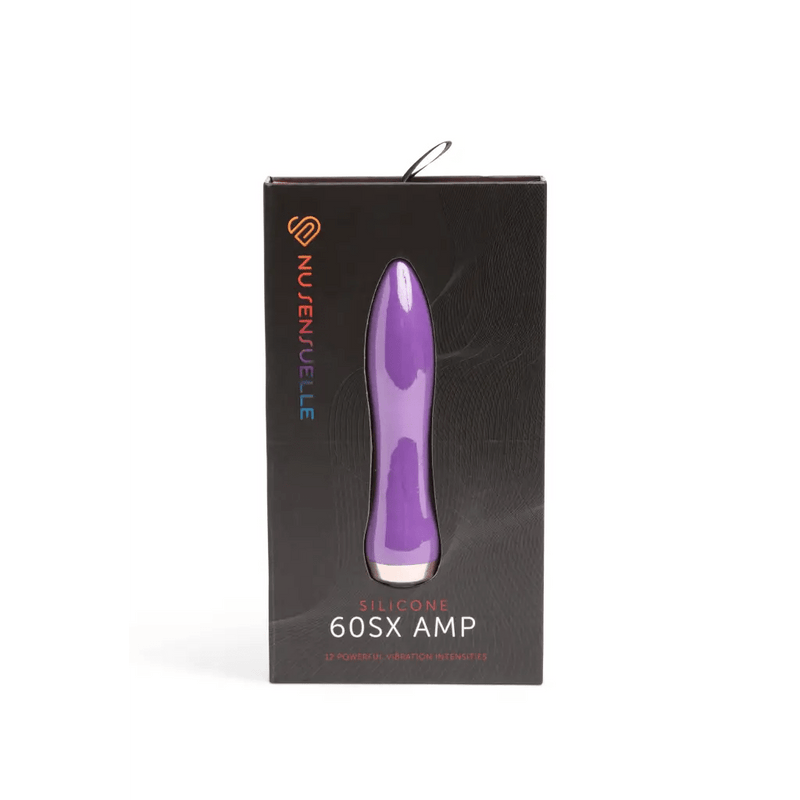 Nu Sensuelle Vibrators Nu Sensuelle 60SX Amp Silicone Bullet Vibrator in Purple