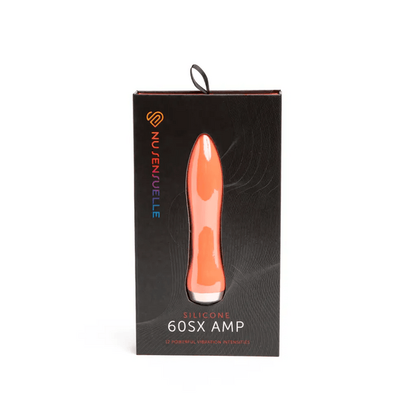 Nu Sensuelle Vibrators Nu Sensuelle 60SX Amp Silicone - Strong Bullet Vibrator - Coral