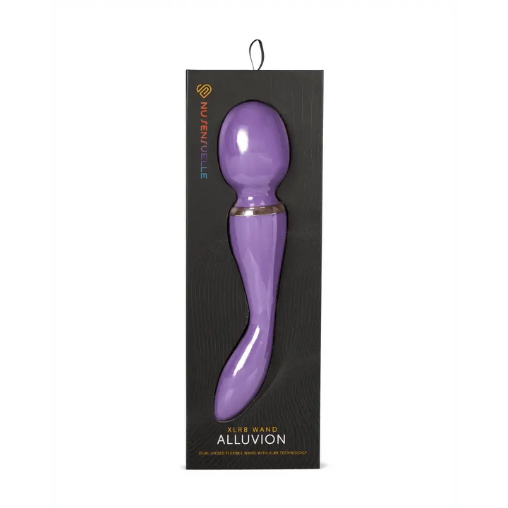 Nu Sensuelle Alluvion XLR8 Turbo Wand in Purple - Dreamy Desire