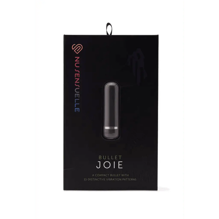 Nu Sensuelle Joie Rechargeable Black Bullet Vibrator - Dreamy Desire