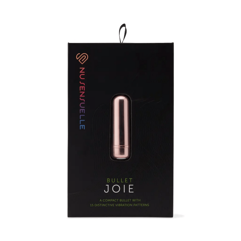 Nu Sensuelle Vibrators Nu Sensuelle - Joie Rechargeable Bullet Vibrator - Rose Gold