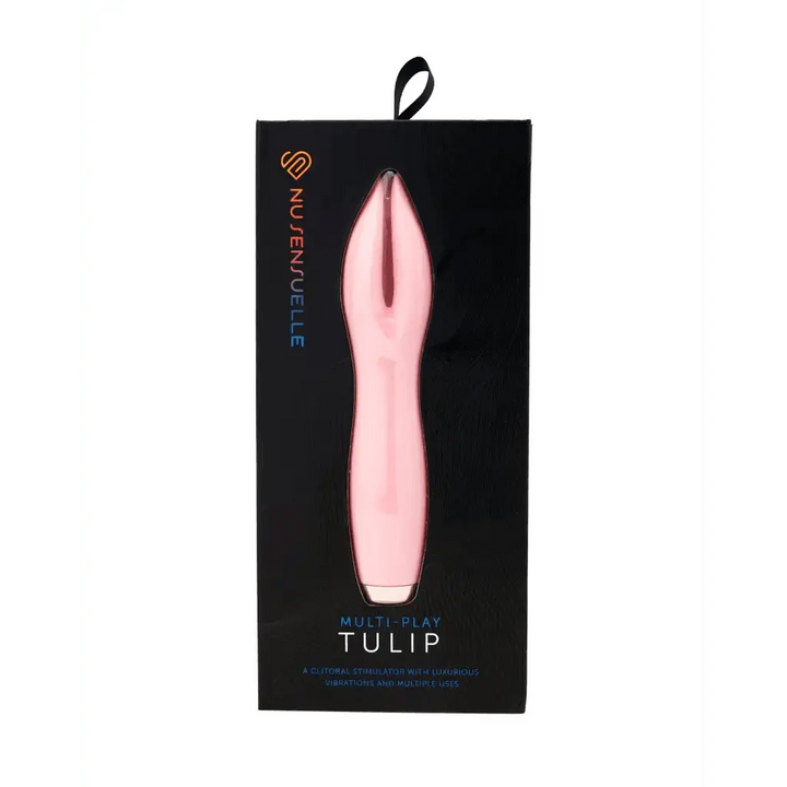 Nu Sensuelle Multi-Play Tulip Vibrator - Millennial Pink - Dreamy Desire