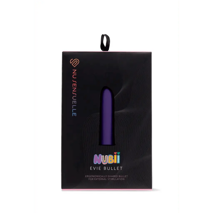 Nu Sensuelle - Nubii Evie Rechargeable Silicone Bullet Stimulator (Purple) - Dreamy Desire