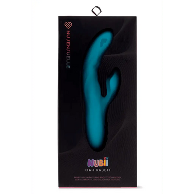 Nu Sensuelle - Nubii Kiah Rabbit Vibrator in Blue - Dreamy Desire