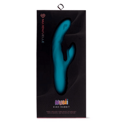 Nu Sensuelle - Nubii Kiah Rabbit Vibrator in Blue - Dreamy Desire