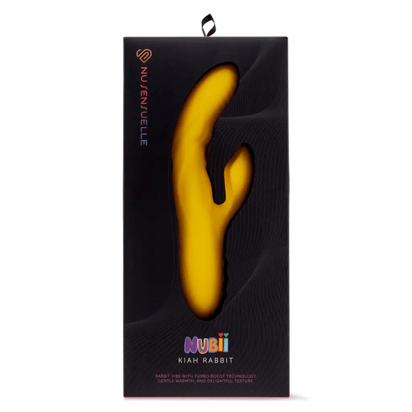 Nu Sensuelle Vibrators Nu Sensuelle - Nubii Kiah Rabbit Vibrator in Yellow