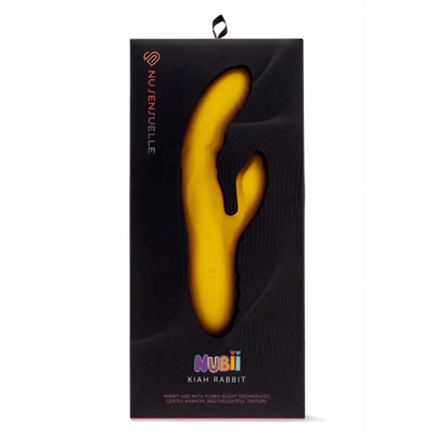 Nu Sensuelle - Nubii Kiah Rabbit Vibrator in Yellow - Dreamy Desire