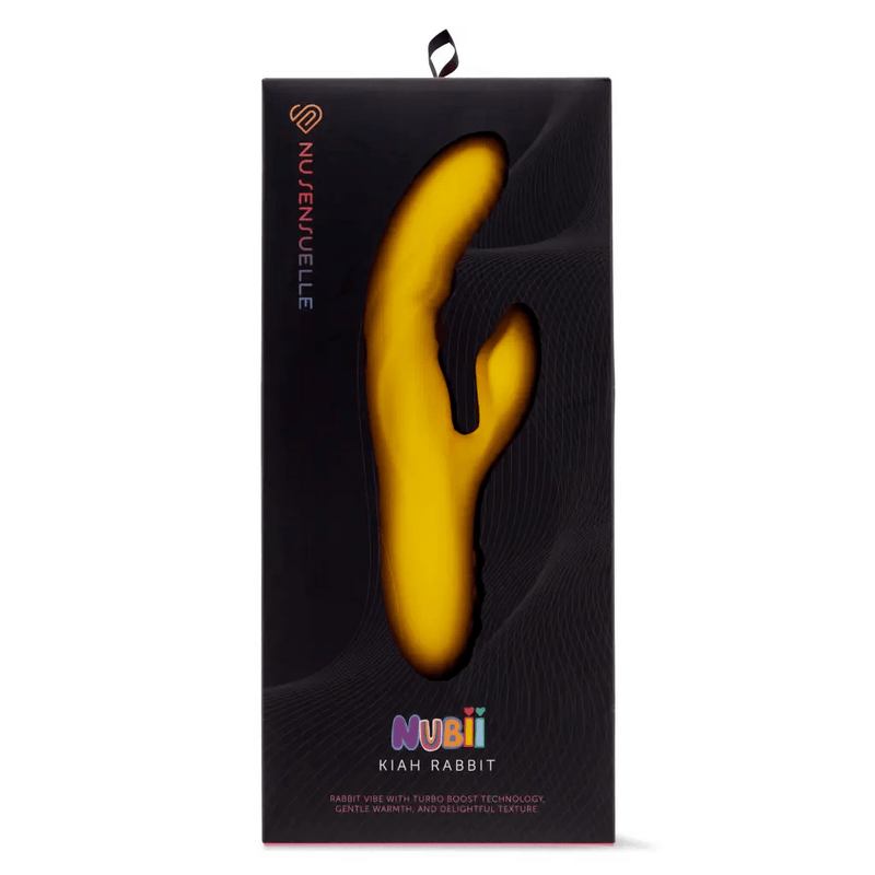 Nu Sensuelle Vibrators Nu Sensuelle - Nubii Kiah Rabbit Vibrator in Yellow