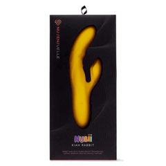 Nu Sensuelle - Nubii Kiah Rabbit Vibrator in Yellow - Dreamy Desire