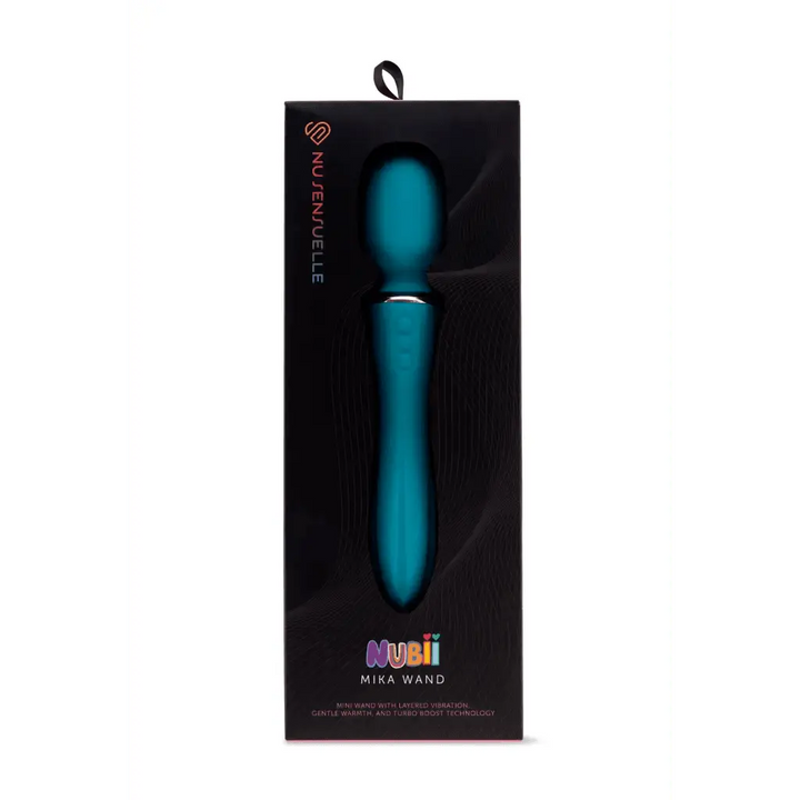 Nu Sensuelle - Nubii Mika Heating Mini Wand in Blue - Dreamy Desire