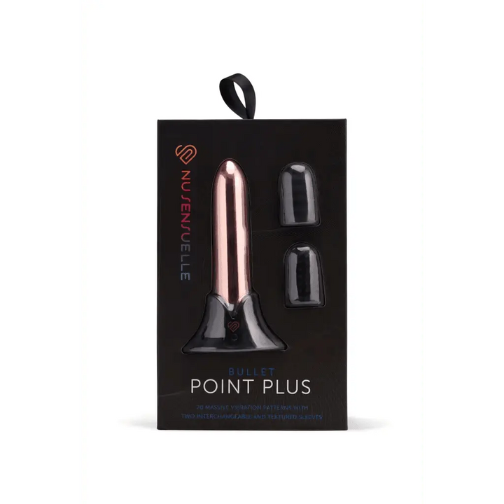 Nu Sensuelle - Point Plus Bullet Vibrator - Rose Gold - Dreamy Desire