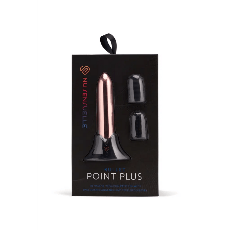 Nu Sensuelle Vibrators Nu Sensuelle - Point Plus Bullet Vibrator - Rose Gold