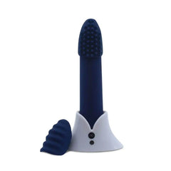 Nu Sensuelle - Point Plus Rechargeable Bullet Vibrator - Navy Blue - Dreamy Desire