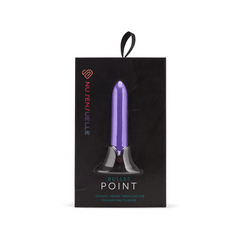 Nu Sensuelle Point Rechargeable Bullet Vibrator in Purple - Dreamy Desire