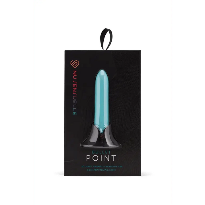Nu Sensuelle - Point Rechargeable Bullet Vibrator - T Blue - Dreamy Desire