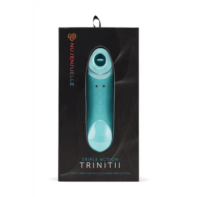 Nu Sensuelle Trinitii Electric Blue Vibrator - Dreamy Desire