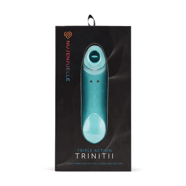 Nu Sensuelle Vibrators Nu Sensuelle Trinitii Electric Blue Vibrator