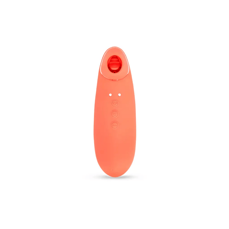 Nu Sensuelle Vibrators Nu Sensuelle Trinitii Suction Vibrator in Coral