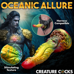 Oceanic Allure feature image showing stimulating texture detail and harness compatibility
