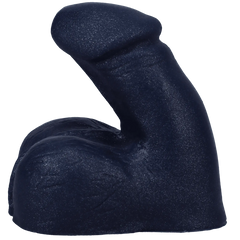 Opposite side angle of the sapphire silicone packer showing the wide, stable base design