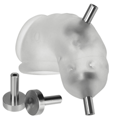 Oxballs Airlock Electro Chastity Cage - Dreamy Desire