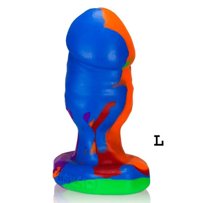 HONCHO-3, buttplug, RAINBOW, Large - Dreamy Desire