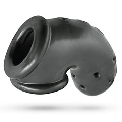 Oxballs Airlock viewed from base angle revealing integrated ball-sling and open ring entry