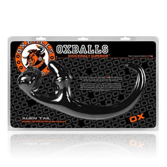 Oxballs Alien Tail packaging showing wagging tail design with buttplug and cockring
