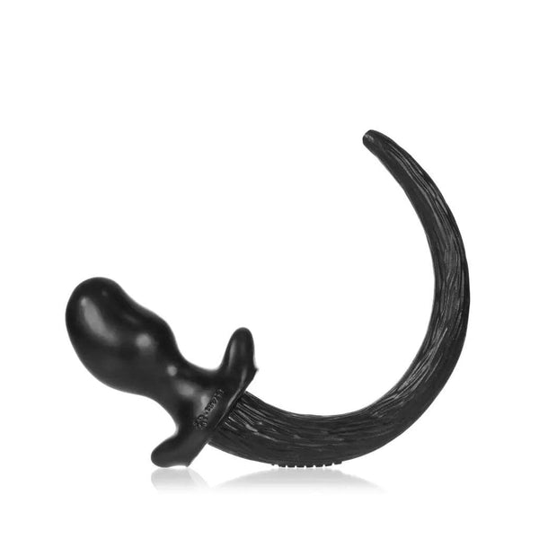 OxBalls Beagle Puppy Tail Butt Plug - Black Anal Plug (Medium) - Dreamy Desire