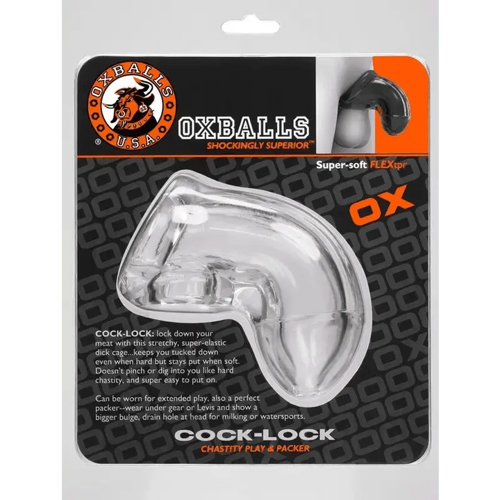Oxballs Cock-Lock Chastity Play & Packer - Dreamy Desire
