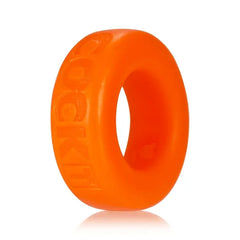 Oxballs Cock-T Cock Ring in bright orange liquid platinum silicone, toroidal shape