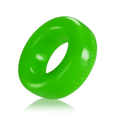 Oxballs COCK-T cock ring in slime green, smooth liquid platinum silicone, torus shape